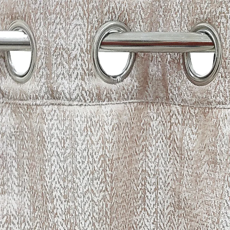 Fasho Jaquard Blackout Curtain (Taupe) - Set Of Two media 3