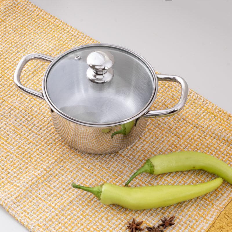 Edamame Cooking Pot With Lid - 4000 ML / 9 Inches media 3