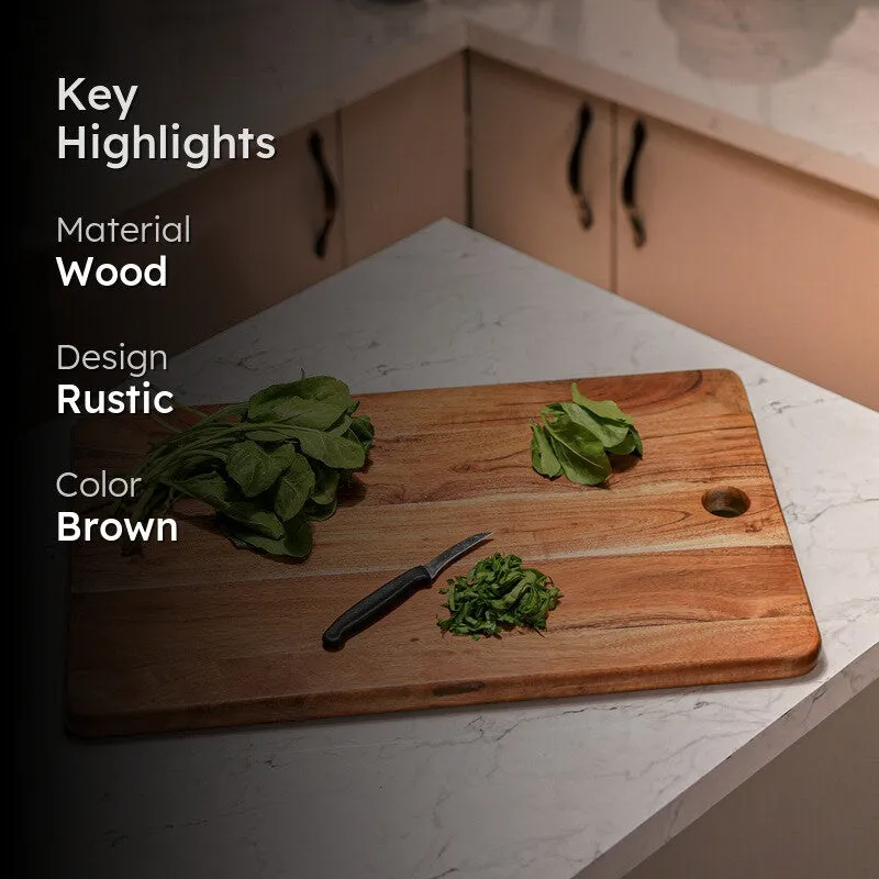 PureSlice Natural Wood Chopping Board - 2