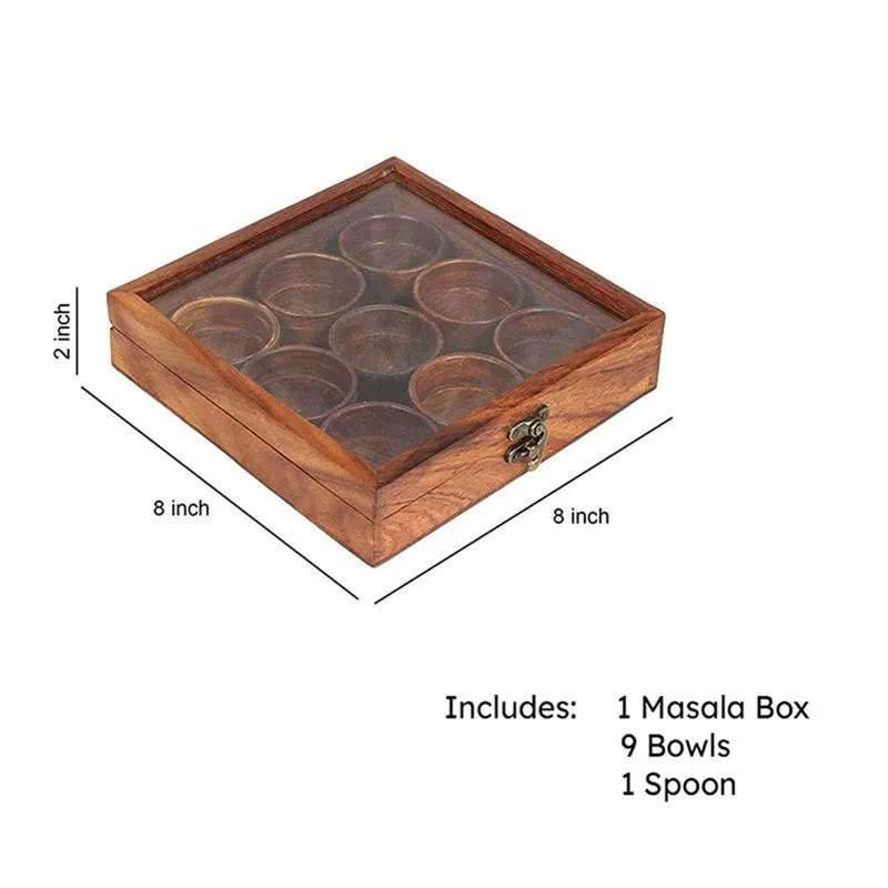 Spice Bay Wood Masala Box media 6