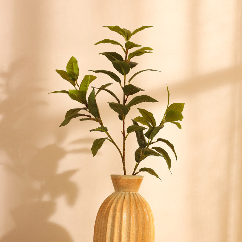Artificial Realistic Green Flower Stick