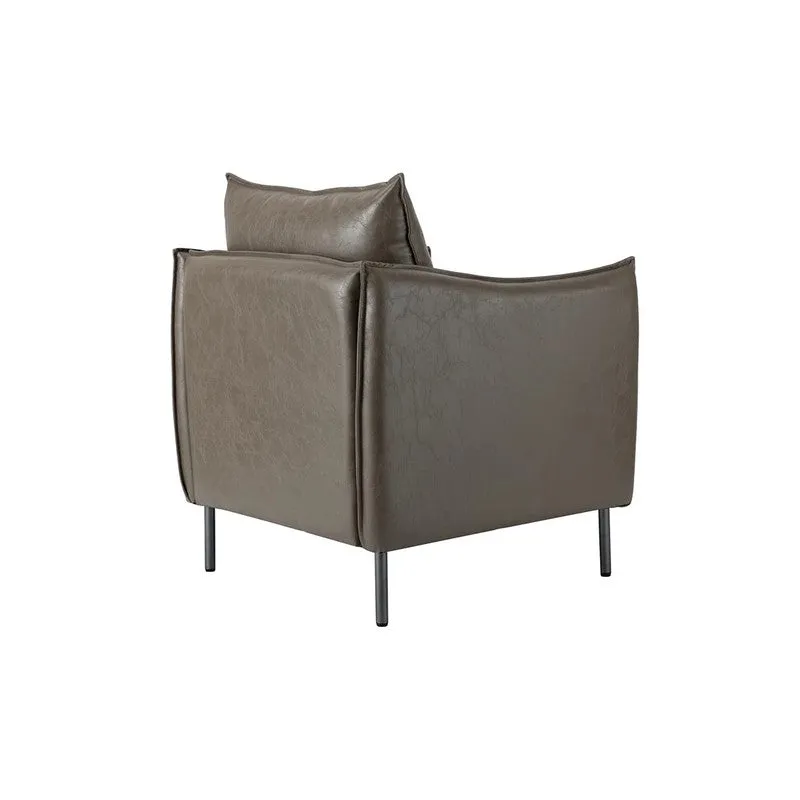 Sculpta Neem Wood Accent Chair - Grey media 8