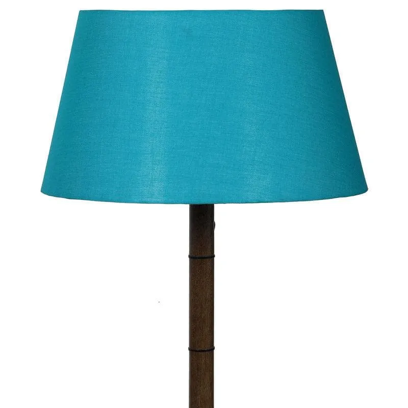 Rosa Miosa Floor Lamp With Shelf - Teal media 4