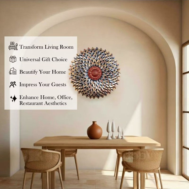 Urban Daisy Iron Wall Accents media 4
