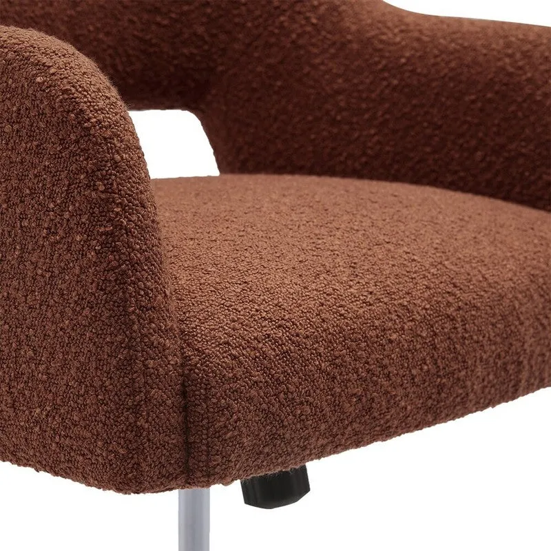 Sitessa Metal Office Chair - Brown media 9