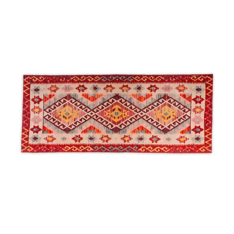 Pattern Play Cotton Hand Woven Runner Rug media 4