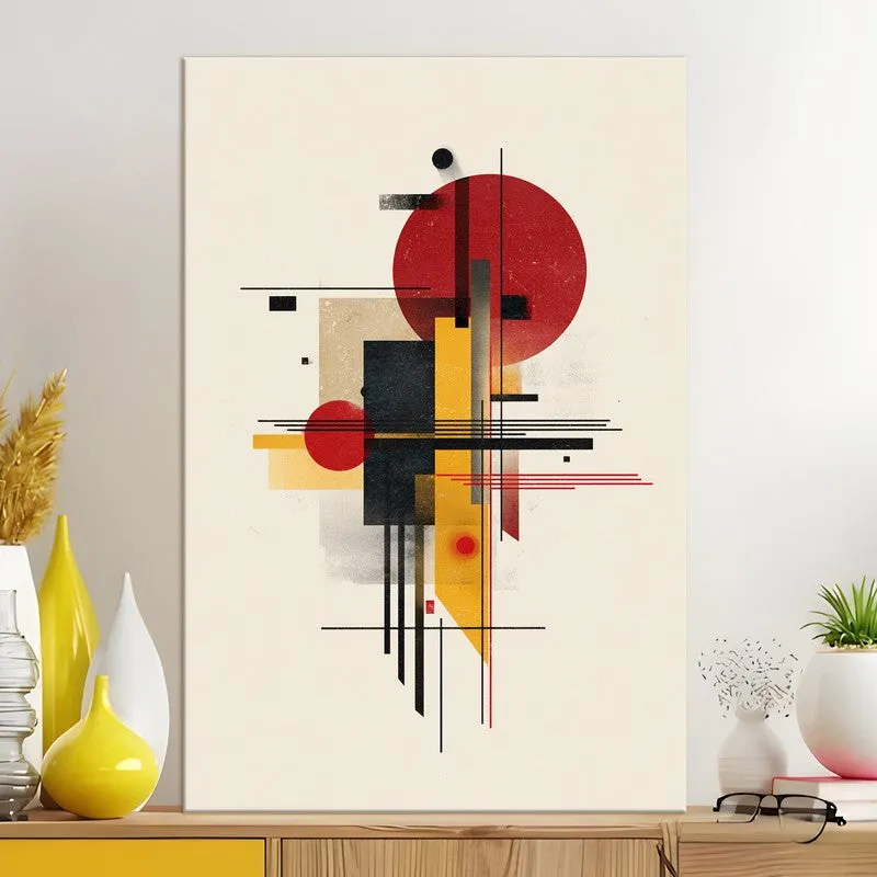 Structured Form Grid Canvas Wall Art media 5