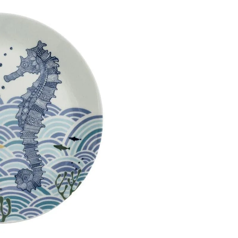 Animal Illustrative Series Wall Plate- Sea Horse media 5