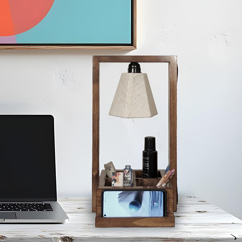 Lorenza Jute Table Lamp - Brown,Beige media 3