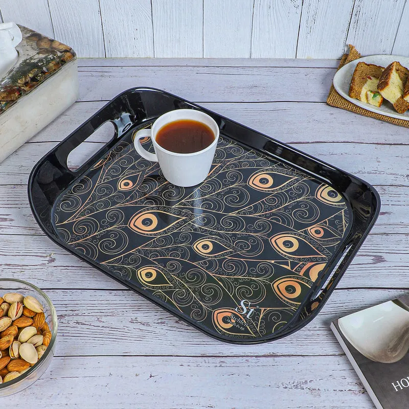 Acantha Melamine Serving Tray media 1