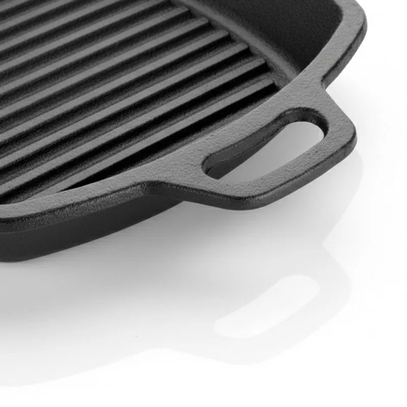 Quadro Double Handle Cast Iron Grill Pan media 7