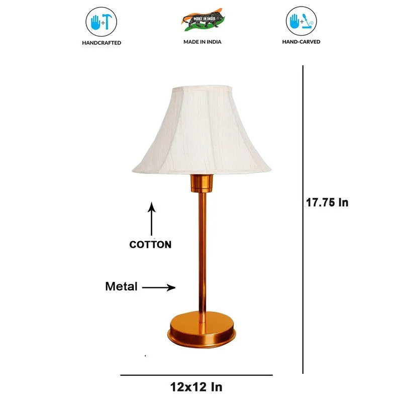 Kavira Auro Metal Table Lamp - OffWhite media 8