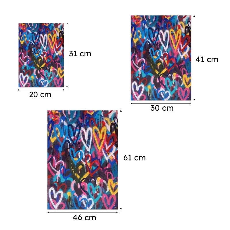 Vibrant Heartstrings Wall Poster media 10