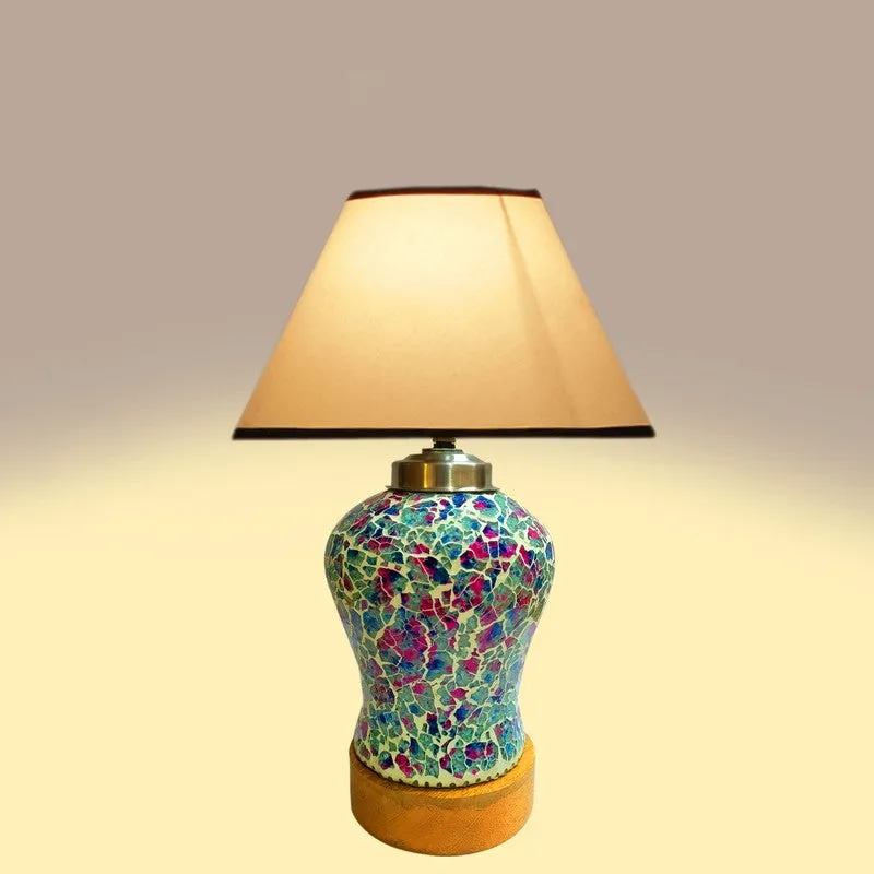 Wavirae Wooden Table Lamp - Multicolor media 6