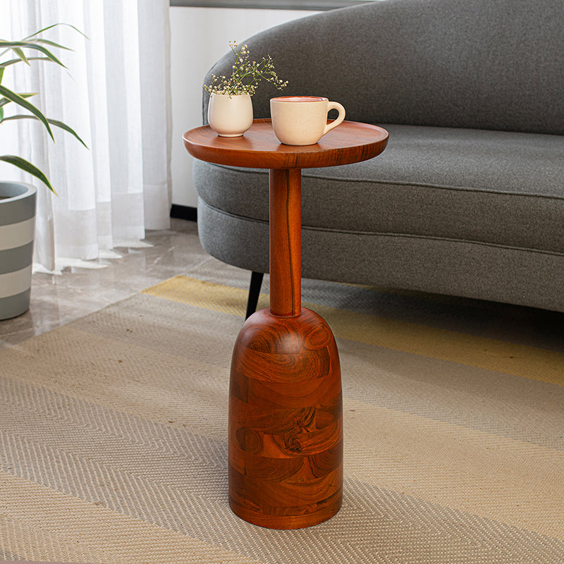 Arturo Acacia Wood Side Table