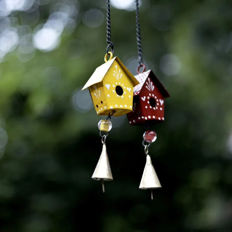 Bird Vista Wall Hanging - Set of Two media 1