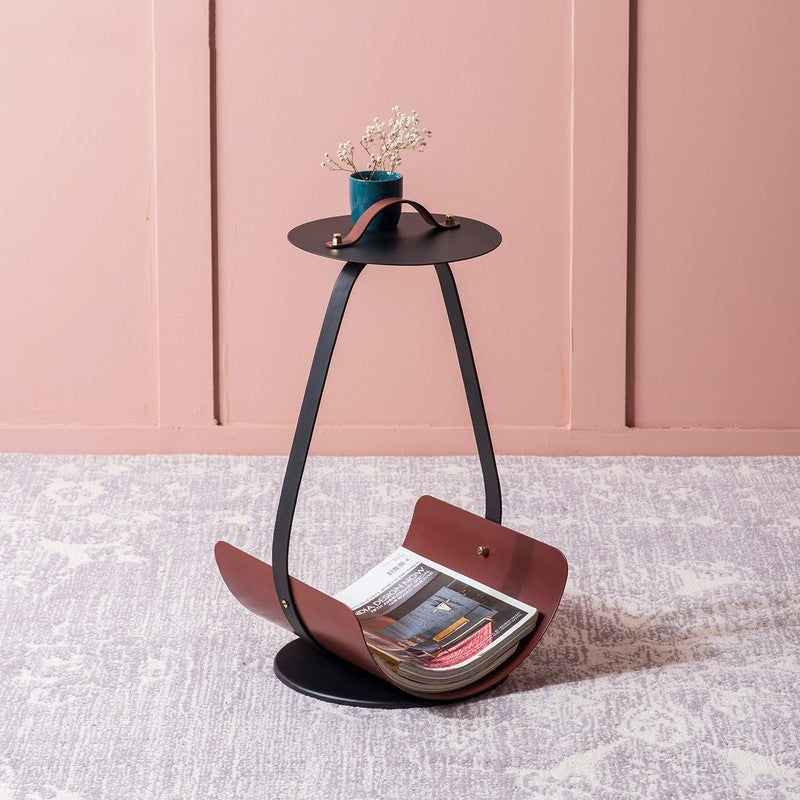 Crema Center Table - Brown,Black