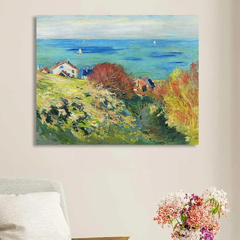The Sea Horizon Canvas Wall Painting media 2