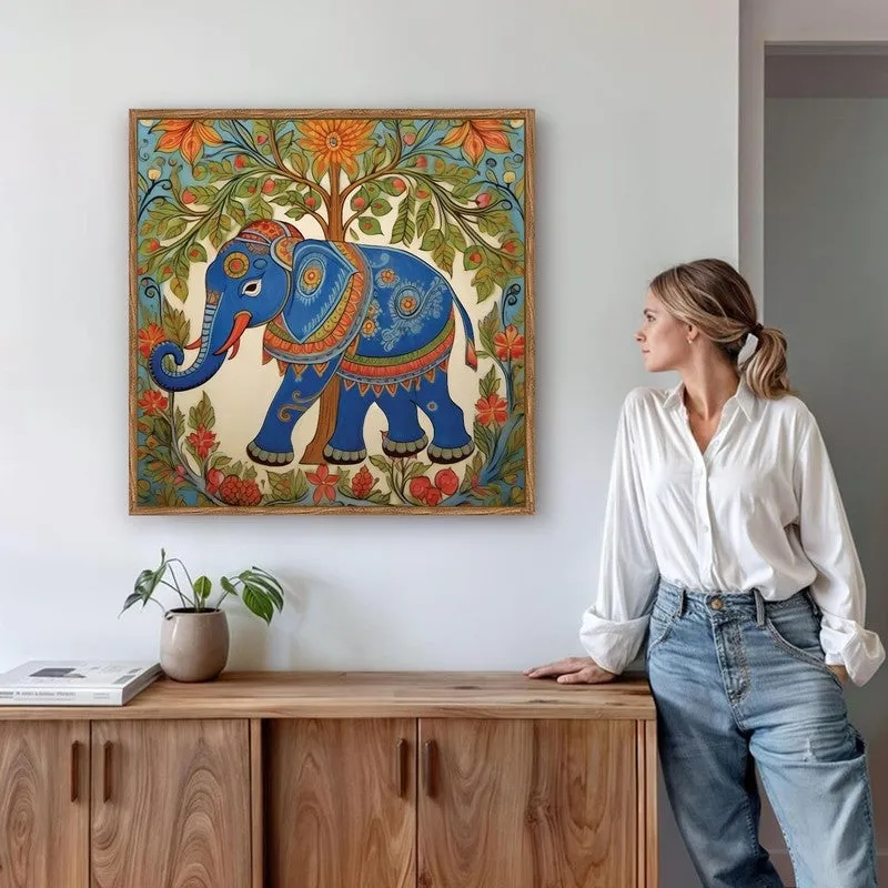 Jungle Muse Canvas Wall Art With Frame media 6
