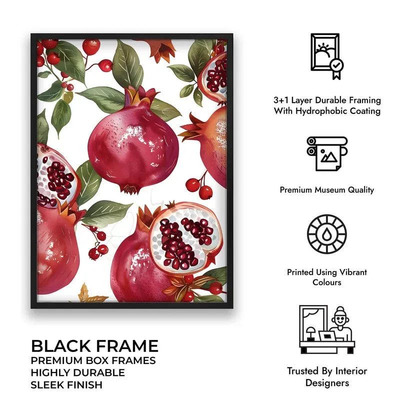 PomegranateFarm Archival Canvas Wall Art - Black media 10