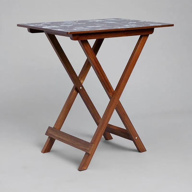 India Circus Wood Animalia Folding Side Table media 5
