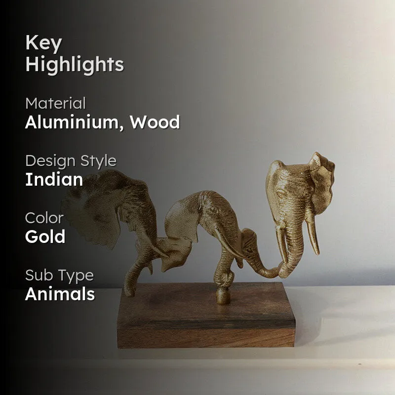 Aurum Pachyderm Showpiece media 2