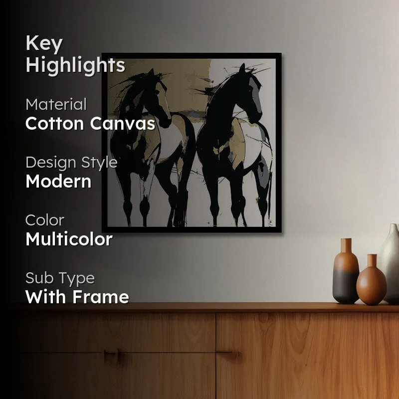 Equine Arts Wall Art with Black Frame media 2