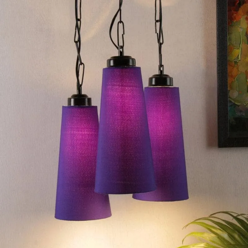 Ambra Ceiling Lamp - Purple media 1