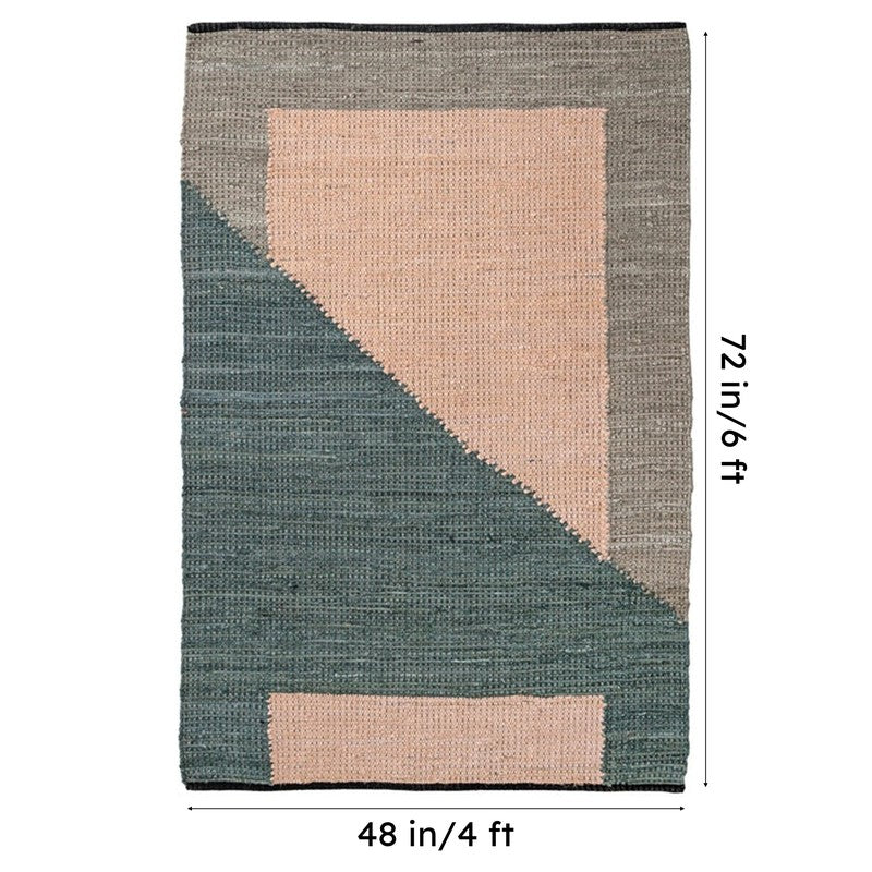 Aurel Handwoven Cotton Rug media 8