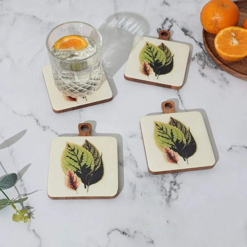 Oribelle Mangowood Coaster - Set Of Four media 3