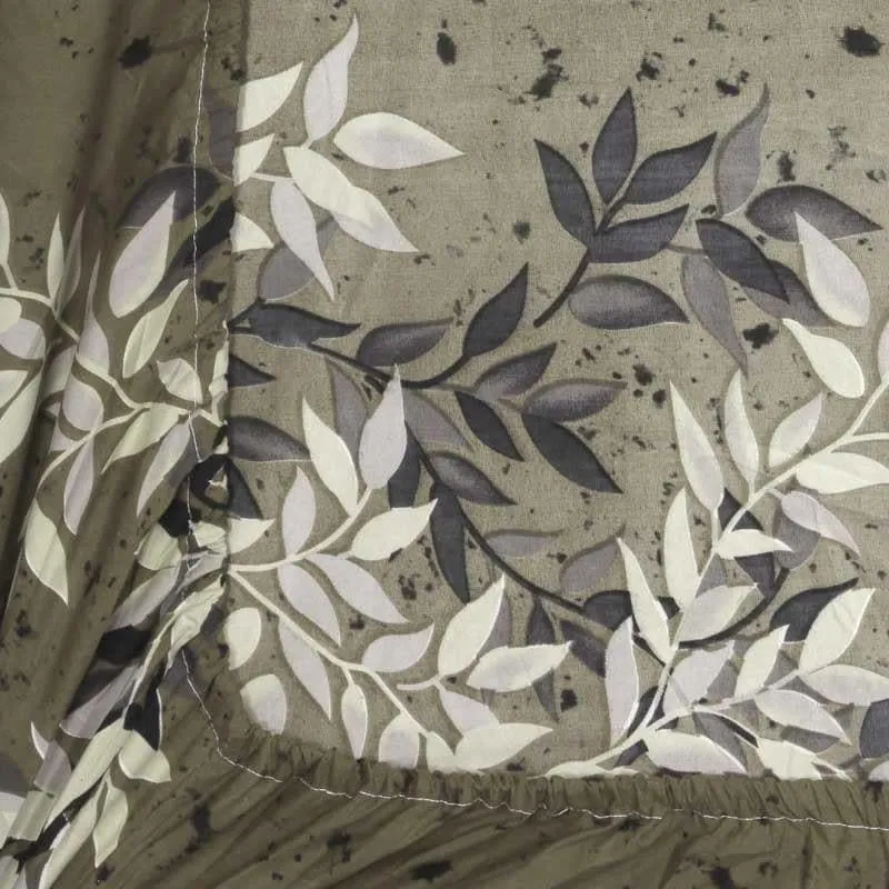 Playful Petals Fitted Microfiber Bedsheet - 300 GSM media 4