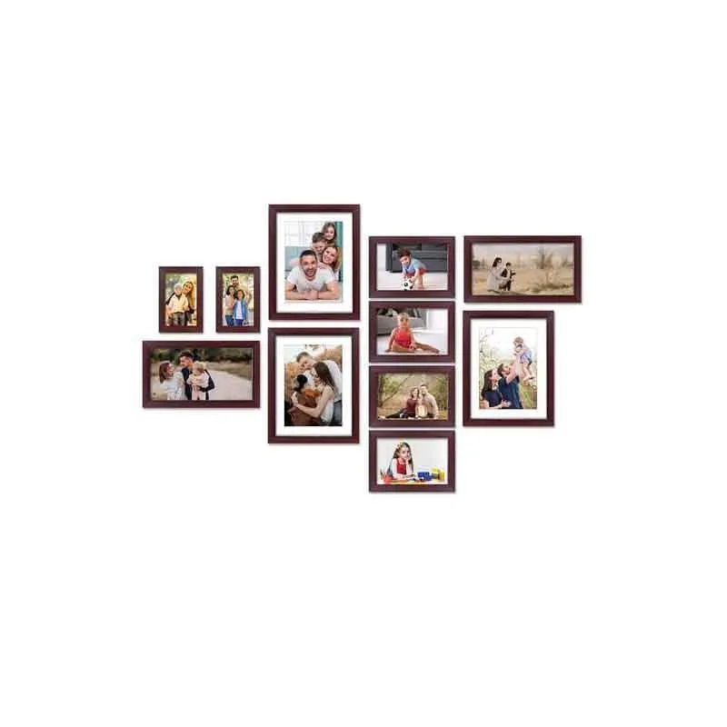 Memories By the Lane Wooden Photo Frames - Brown media 3