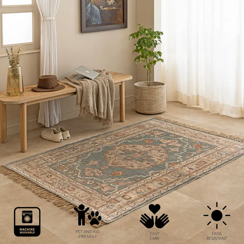 Solun Handwoven Cotton Rug media 8