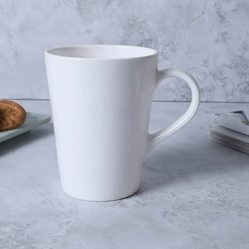 Chrosa Melamine Coffee Mug (400 mL/White) media 4