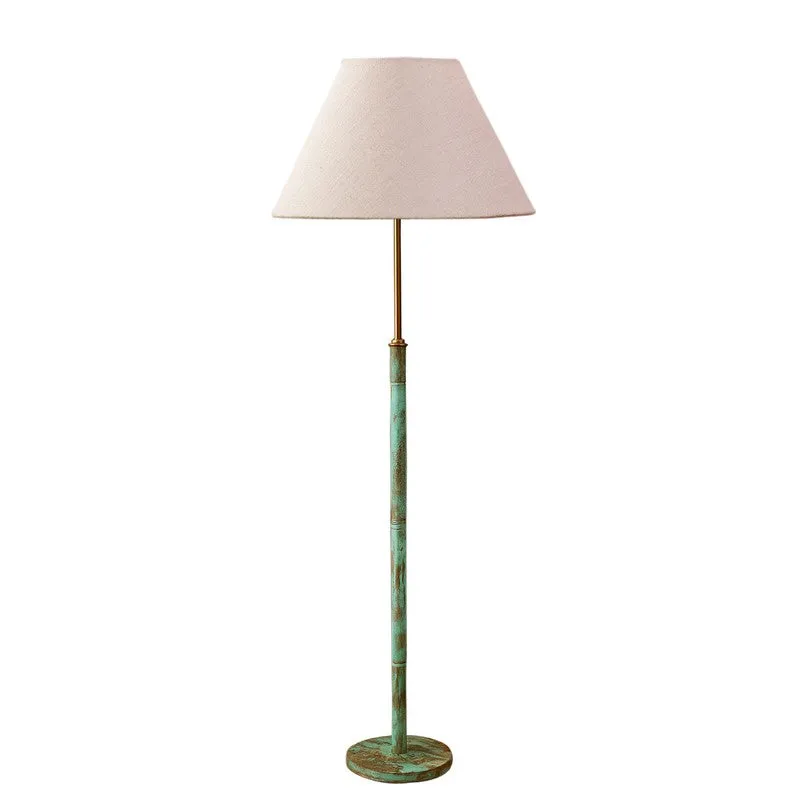 Drift Wooden Floor Lamp - Grey media 5