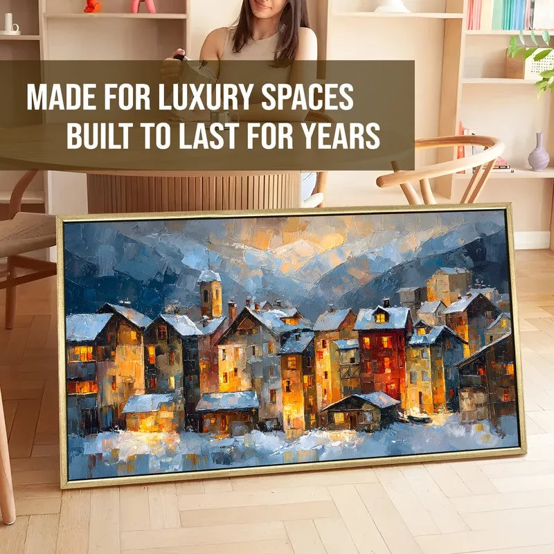 Windowglow Canvas Wall Painting With Frame media 5
