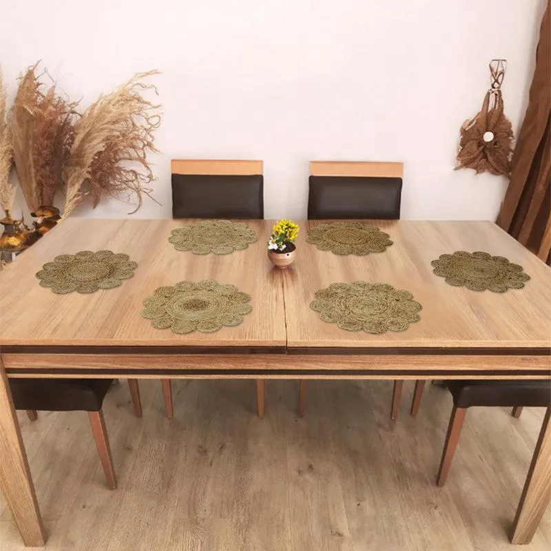 Norro Jute Round Placemat - Set Of Six media 3