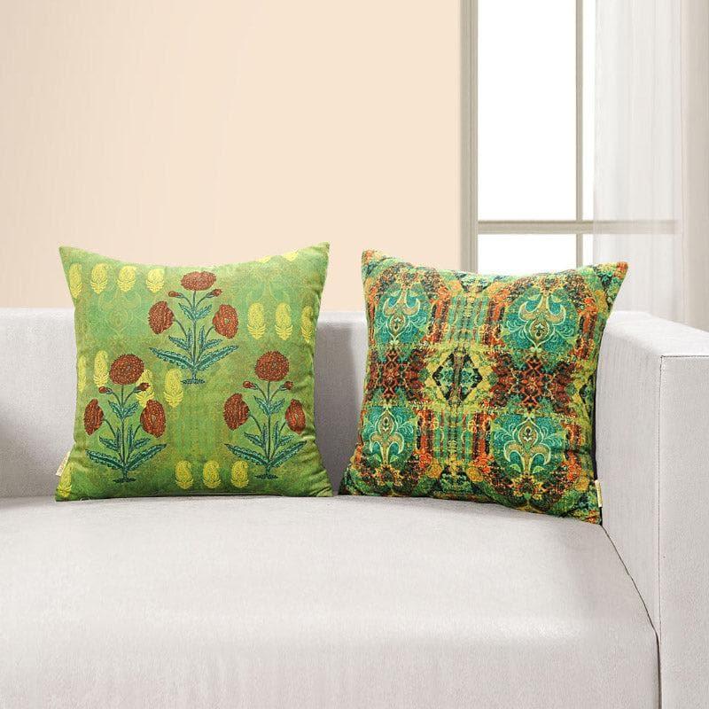 Swayam Floral Muse Cushion Cover - Set Of Two media 2