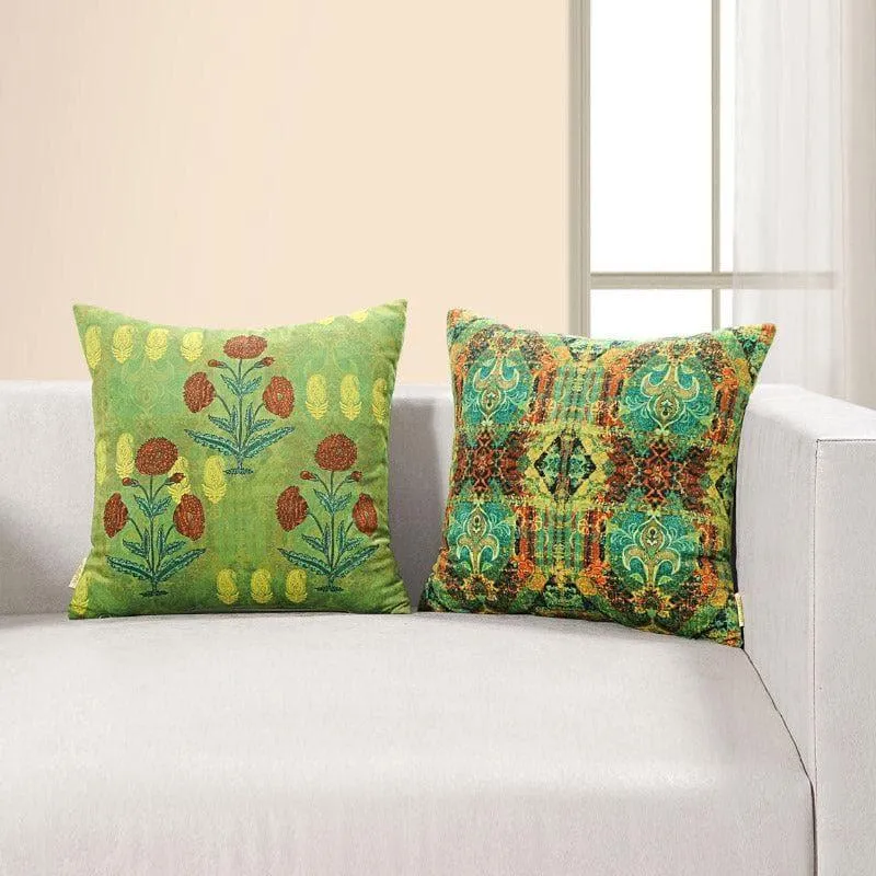 Swayam Floral Muse Cushion Cover - Set Of Two media 2
