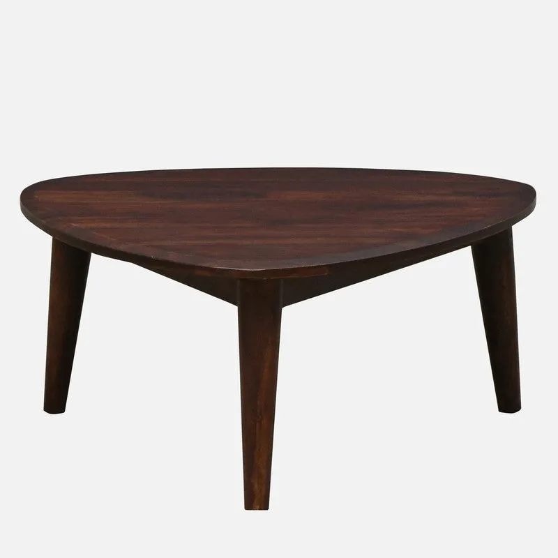 CurveCraft Sheesham Wood Side & Bedside Tables (Brown) - Set Of Two media 5