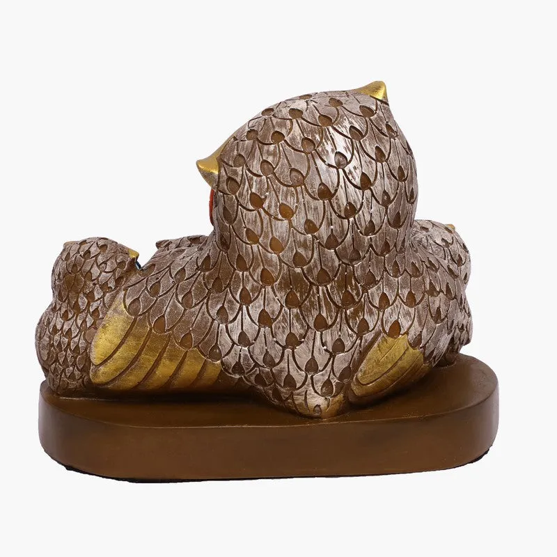 Night Watch Owl Polyresin Showpiece media 5