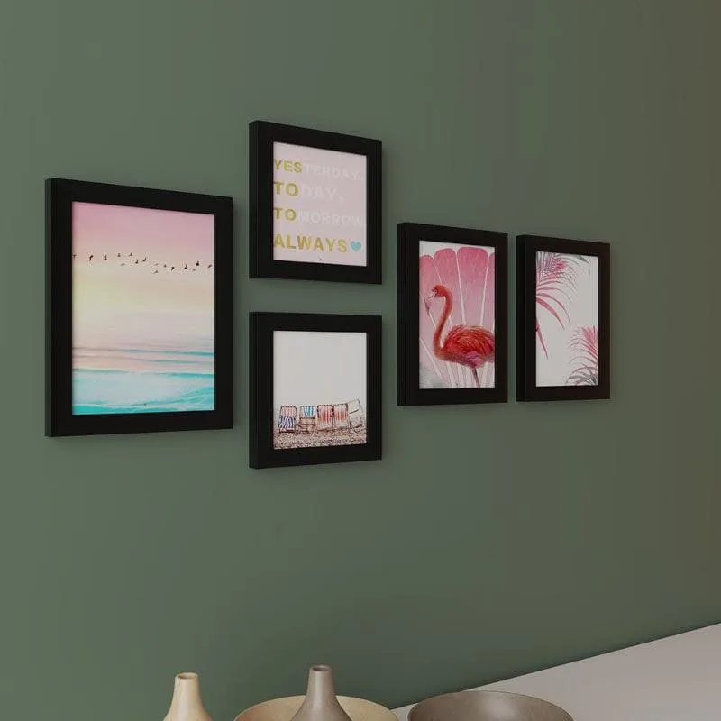 Painterly Flamingo Wall Art - Set Of Five media 3