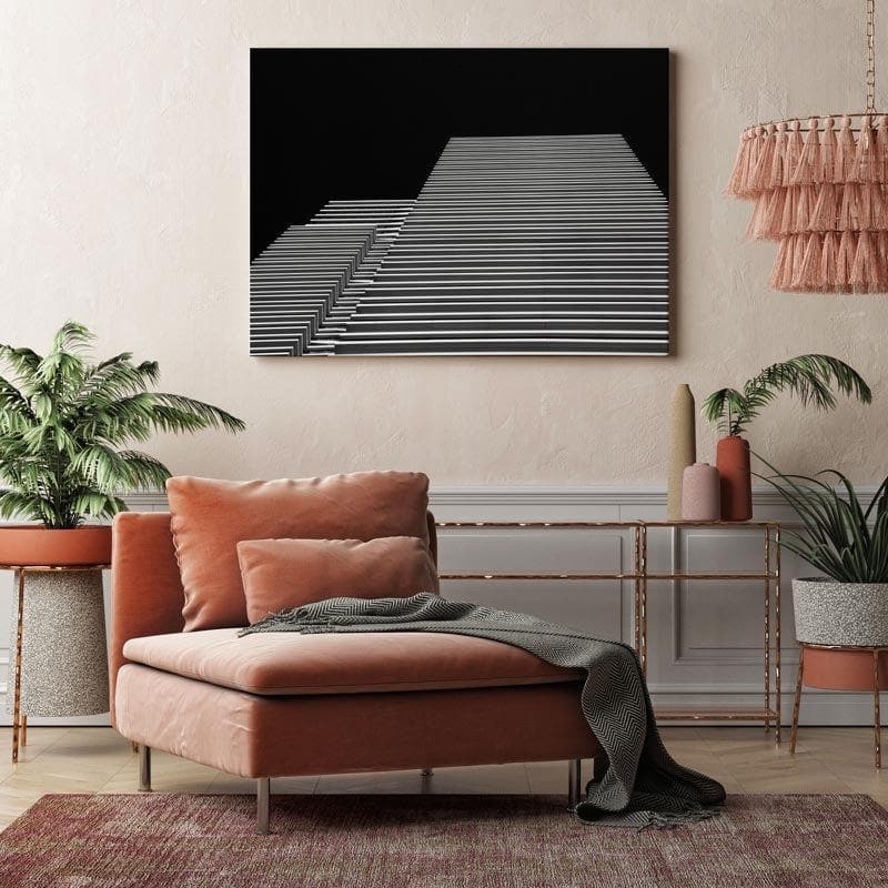 New Babylon City Tower Canvas Wall Painting - Gallery Wrap
