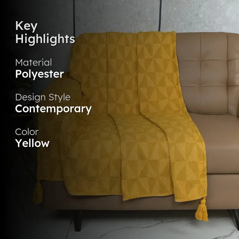 PureHue Tri Throw - Yellow media 2