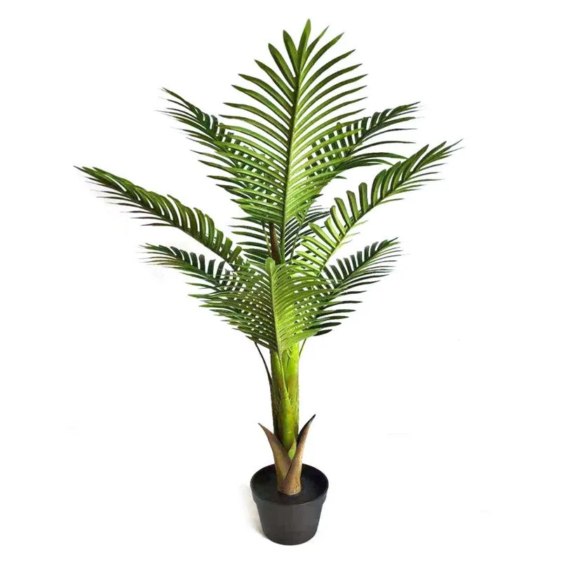 GreenAura Artificial Plant With Black Fiber Pot - 3.6 Feet media 5