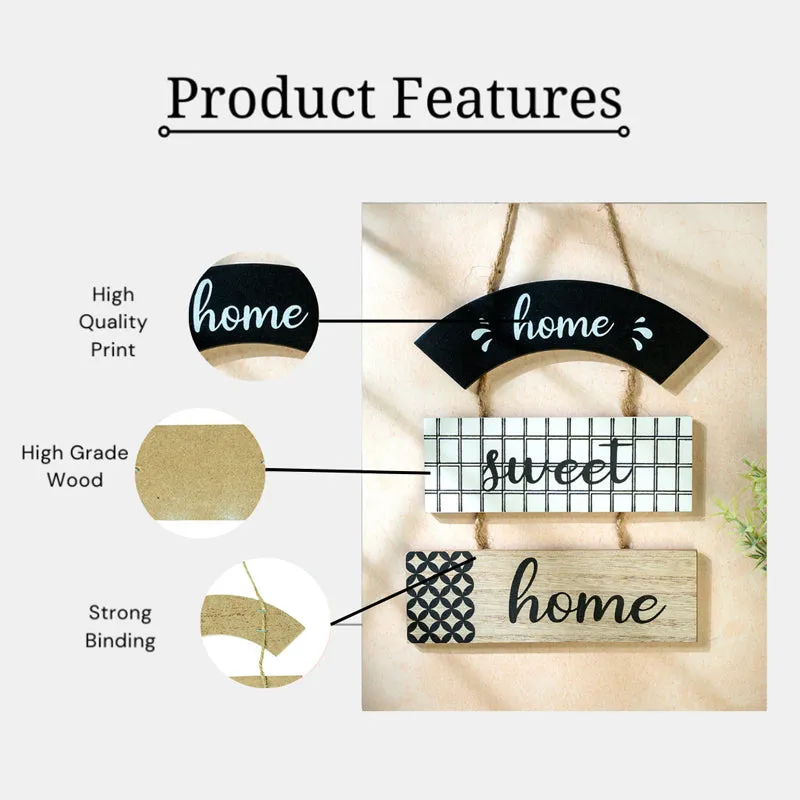 Sweet Home Wooden Wall Accent media 6