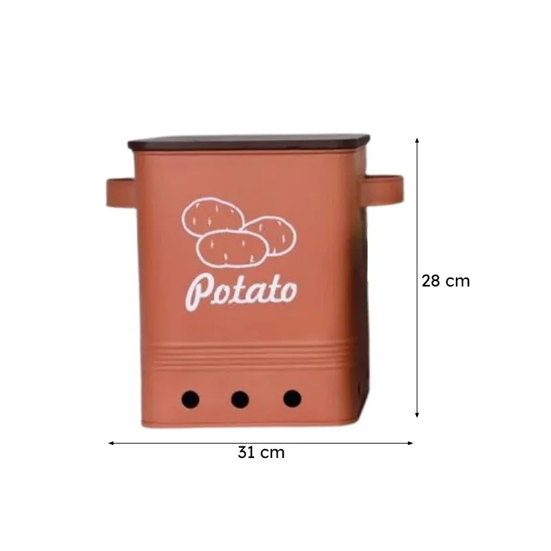 Ferrous Fun Rectangle Potato Iron Container -15 L media 5