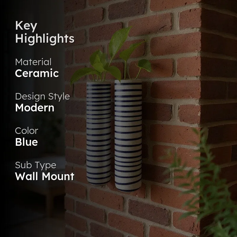 Auralis Pots & Planters (Blue) - Set Of Two media 2