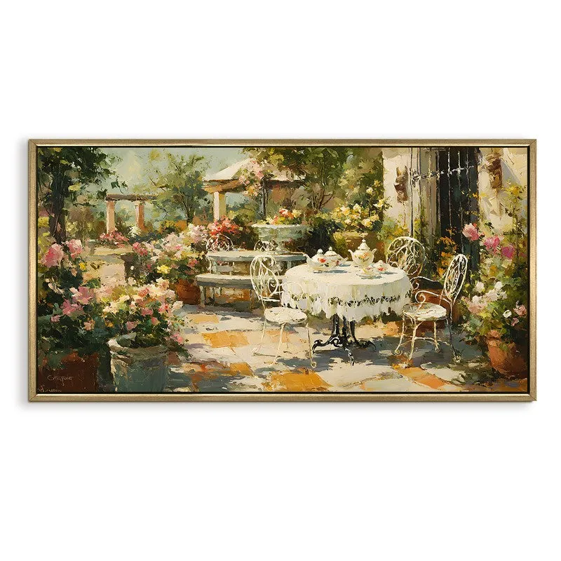 Vintage Europe Brasserie Lane Wall Art media 4