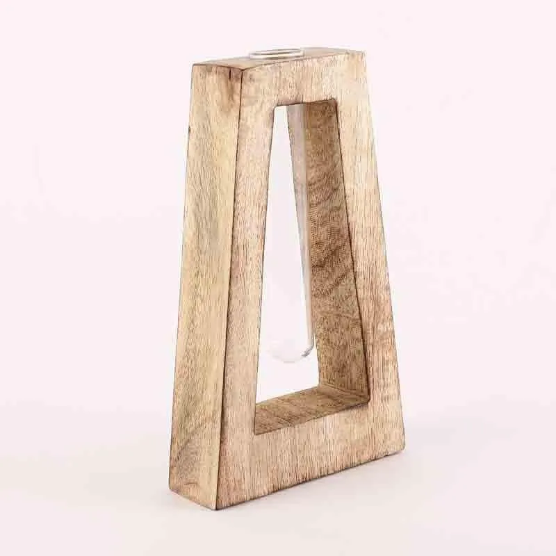 Rhombus Testube Planter - Brown media 7